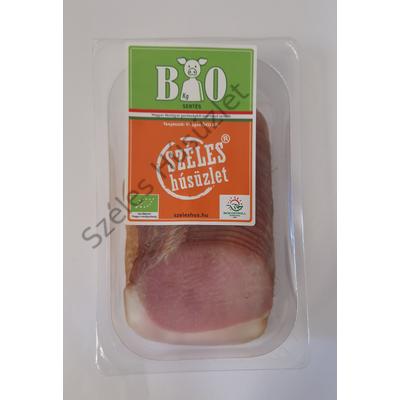 Bio Füstölt Angolszalonna szeletelt (NITRIT-MENTES) 0,3 kg/csomag