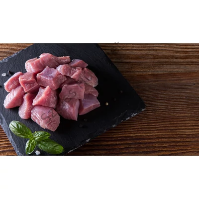 SB. BIO Pulykahús kocka kb.500g (Puten Ragout)