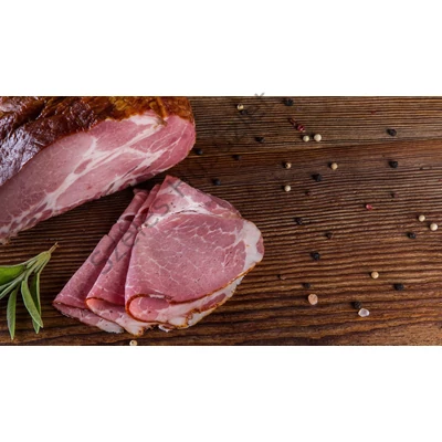 SB. BIO Selchschopf essfertig (Főtt füstölt tarja) 500g