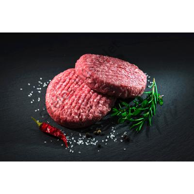 Prémium 100% Marha Hamburger Pogácsa GMO-mentes fagyasztott 0,32 kg/csomag
